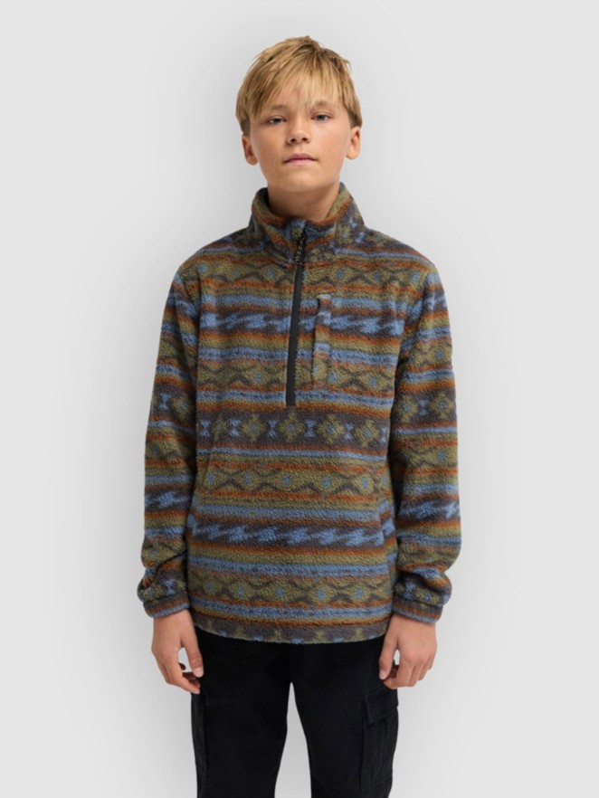 Billabong Boundary Mock Kids Zip Hoodie
