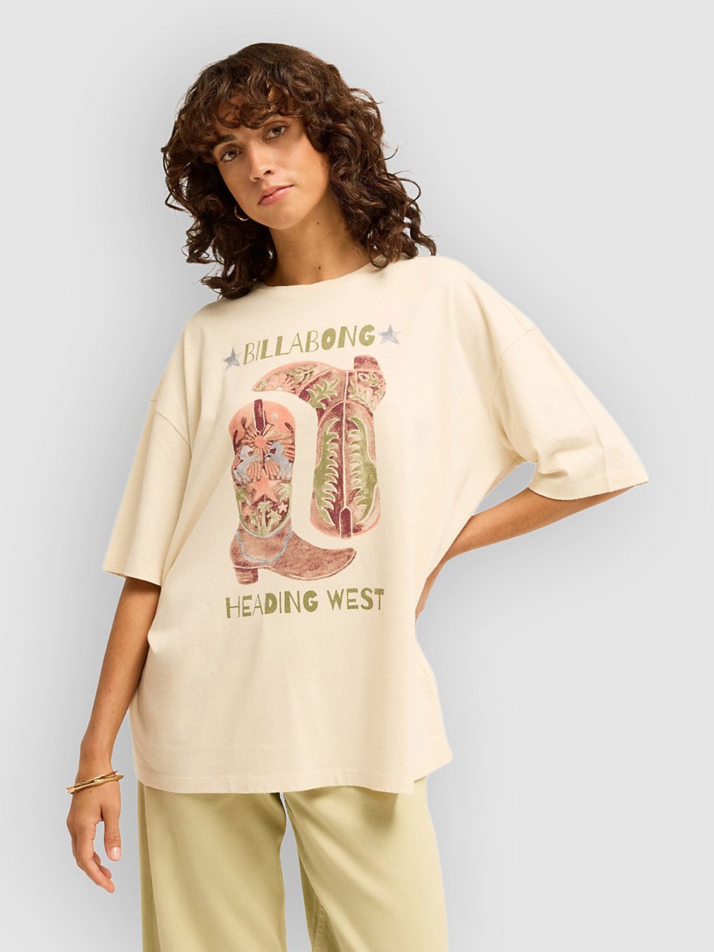 Billabong Ready To Roam T-Shirt Wit