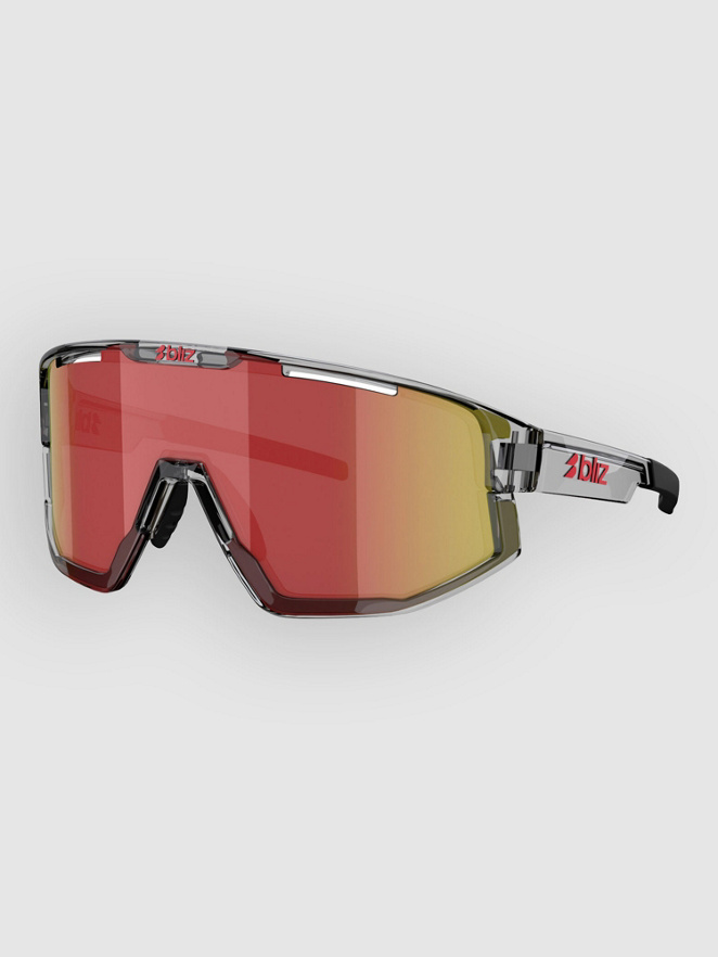 BLIZ Active Eyewear Fusion Transparent Dark Grey Sunglasses