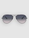 Ray-Ban Aviator Large Metal Gunmetal Sunglasses