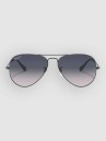 Ray-Ban Aviator Large Metal Gunmetal Sunglasses