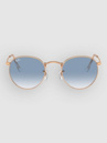Ray-Ban Round Metal Rosegold Sunglasses