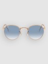 Ray-Ban Round Metal Rosegold Sunglasses