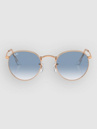 Ray-Ban Round Metal Rosegold Sunglasses