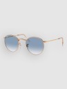 Ray-Ban Round Metal Rosegold Sunglasses
