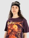 Vitriol Cyber Gothic Glitch Oversized T-Shirt