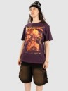 Vitriol Cyber Gothic Glitch Oversized T-Shirt