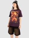 Vitriol Cyber Gothic Glitch Oversized T-shirt