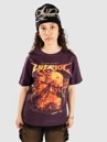 Vitriol Cyber Gothic Glitch Oversized T-Shirt