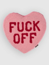 bitten Huggable Fuck Off Heart Pillow