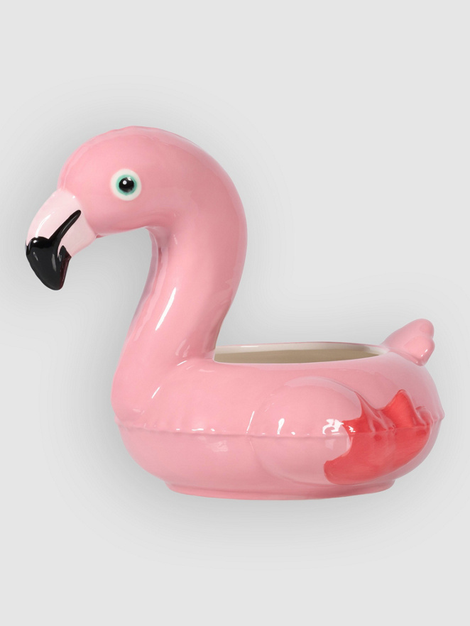 bitten Floaty Flamingo Pot Planter