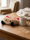 bitten Jolly Hot Dog Heatable Animal Pillow