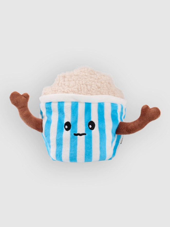 bitten Salty Hot Popcorn Heatable Animal Pillow