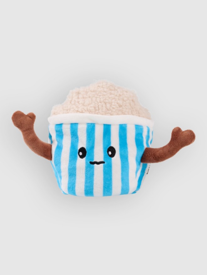 bitten Salty Hot Popcorn Heatable Animal Pillow