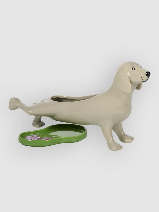 bitten Peeing Dog Planter