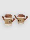 bitten Hot Latte To Go Heatable Animal Pillow