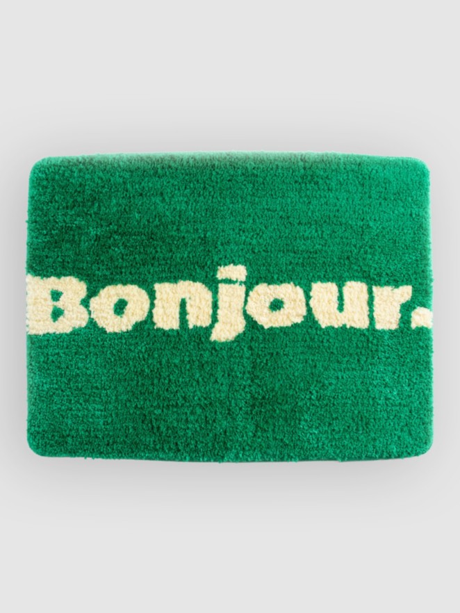 HELIO FERRETTI Green Bonjour Bath Mat