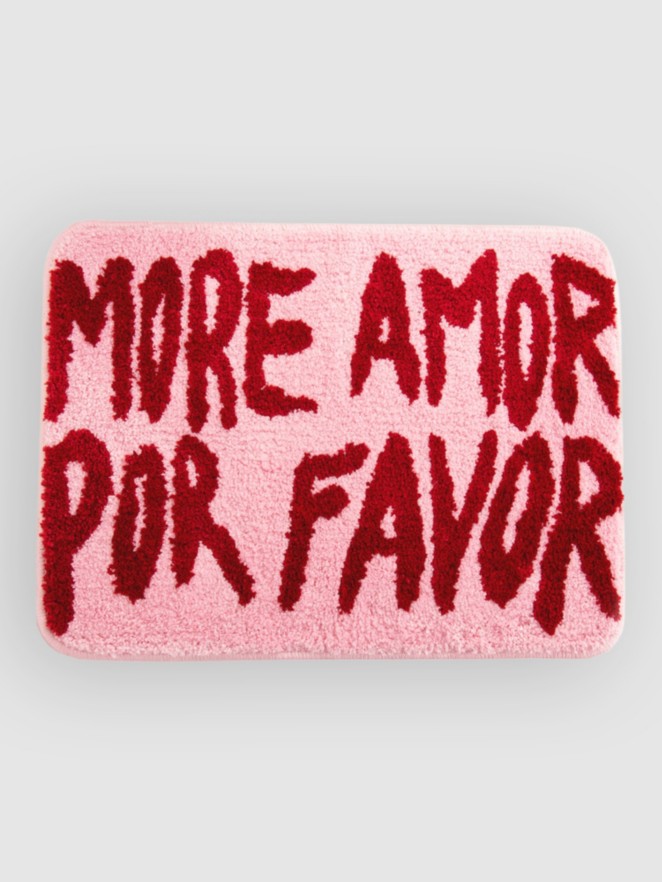 HELIO FERRETTI Pink More Love Bath Mat