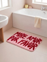 HELIO FERRETTI Pink More Love Alfombrilla de baño