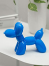 HELIO FERRETTI Electric Blue S3 Balloon Dog Candle