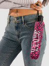 Von Dutch Jax Pink Printed Umbrella