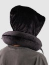 Von Dutch Pinstripe Logo Hooded Travel Pillow