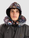 Von Dutch Jax Black Hooded Travel Pillow