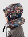 Von Dutch Jax Black Hooded Travel Pillow