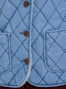 24 Colours Quilted Denim Jacket