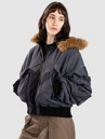Jungles Jungles Fur Hood Bomber Jacket