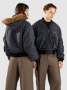 Jungles Jungles Fur Hood Bomber Jacket