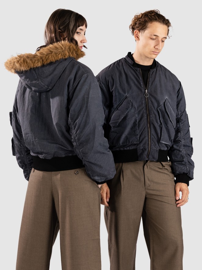 Jungles Jungles Fur Hood Bomber bunda