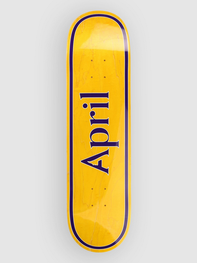 April Skateboards Og Logo - 8,125″ Skateboard Deck