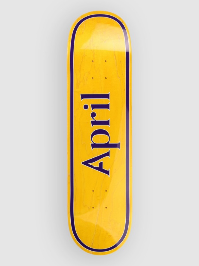 April Skateboards Og Logo - 8,125″ Skateboard Deck