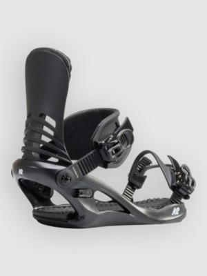 K2 Cassette 2027 Snowboard Bindings Zwart