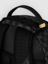 Sprayground Black And White Drip Check Shark Backpack