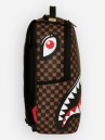 Sprayground Sharks In Paris Wtf Bubble Brown Check Backp
