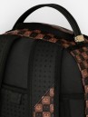 Sprayground Sharks In Paris Wtf Bubble Brown Check Backp