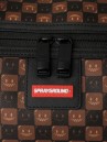 Sprayground Sharks In Paris Wtf Bubble Brown Check D Tra