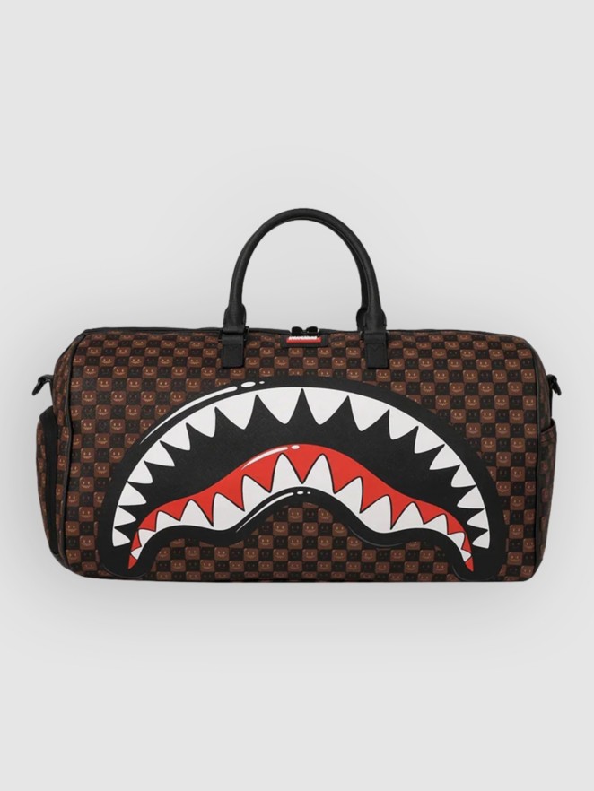 Sprayground Sharks In Paris Wtf Bubble Brown Check D Tra