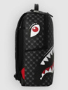 Sprayground Sharks In Paris Wtf Bubbly Black Check Backp