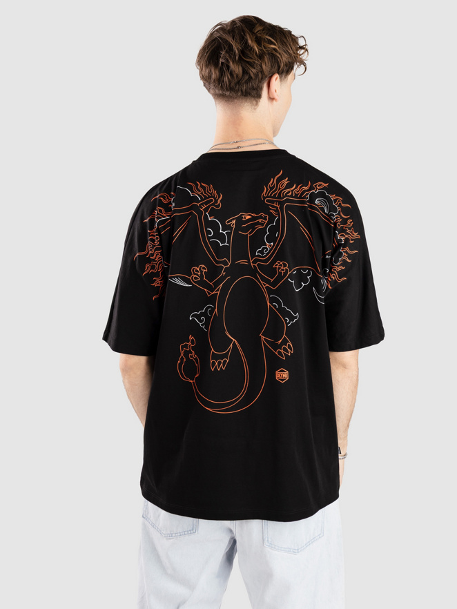 Dolly Noire Charizard Over Kimono T-Shirt