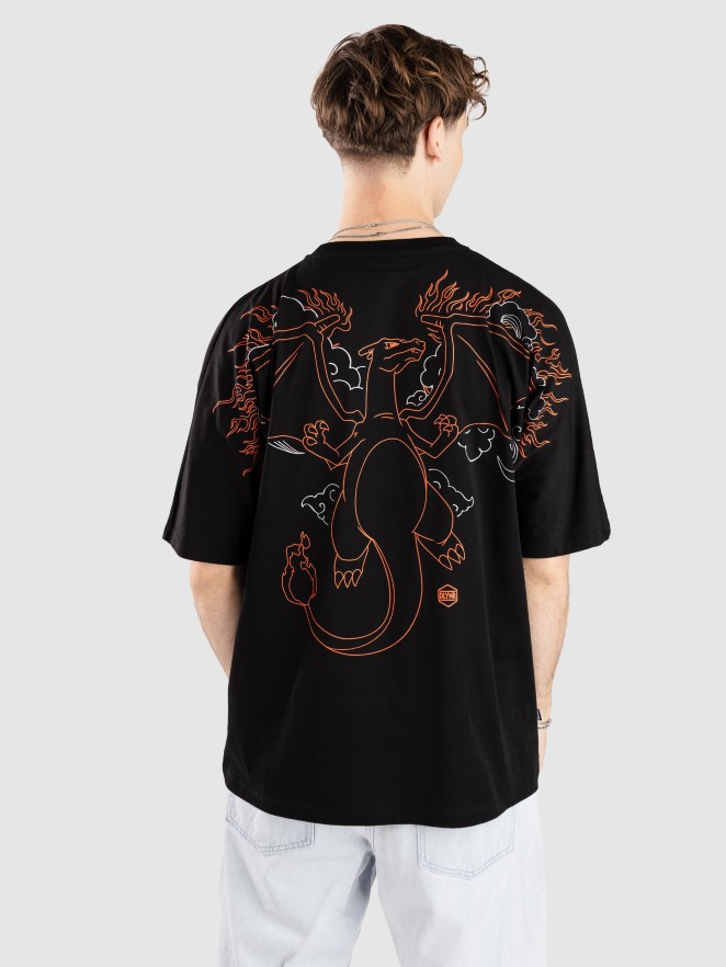 Dolly Noire Charizard Over Kimono T-Shirt