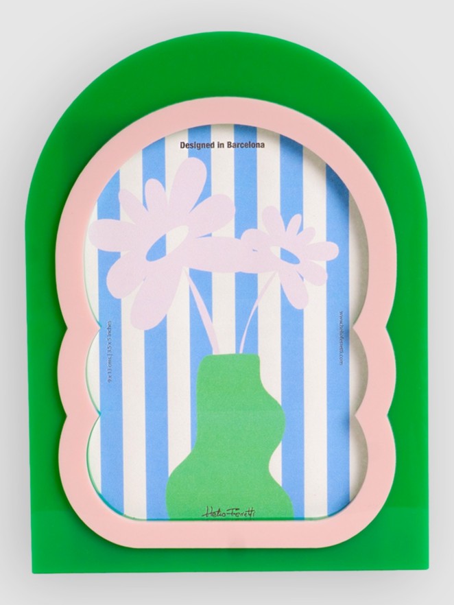 HELIO FERRETTI Green Vertex Photo Frame