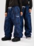 petrol blue blotch print