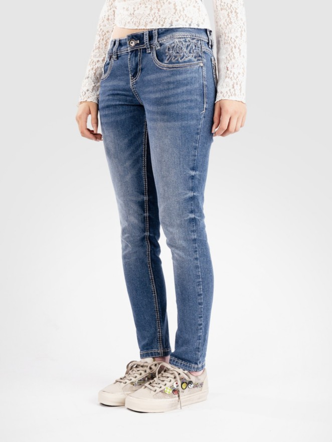 Ninth Hall Amyah Skinny Embroidery Jeans