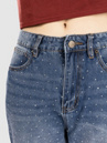 Blue Tomato Rhinestone Baggy Denim Jeans