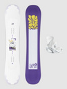 Salomon Lotus+Spell M White 2027 Lumilautapaketti