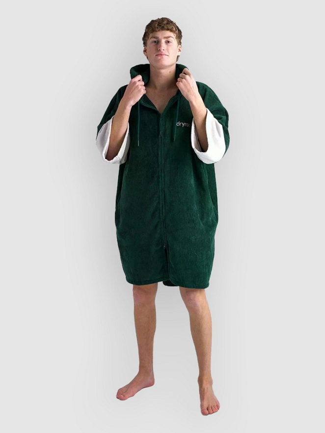 Dryrobe Fullzip Towel Robe Organic Cotton Surf Ponch