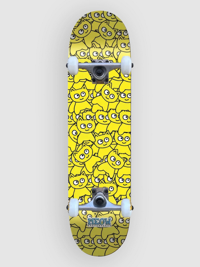 Meow Skateboards Sticker Pile Cmyk 6.75'' Complete